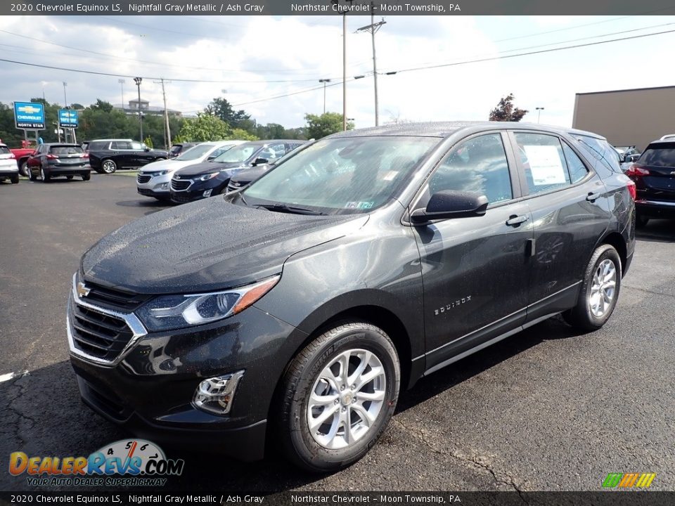 2020 Chevrolet Equinox LS Nightfall Gray Metallic / Ash Gray Photo #1