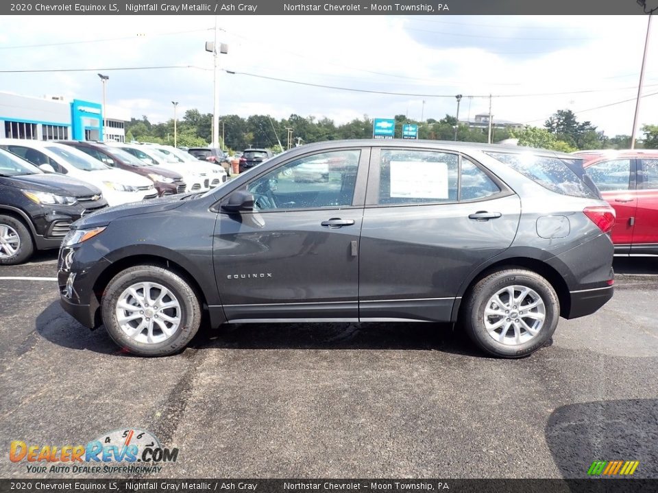 2020 Chevrolet Equinox LS Nightfall Gray Metallic / Ash Gray Photo #2