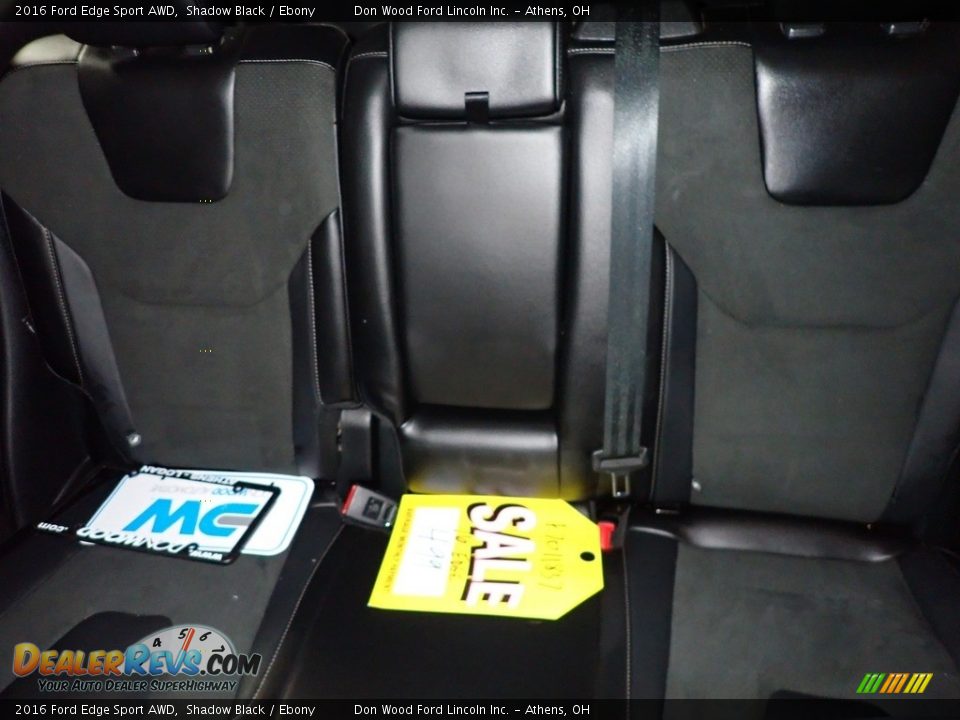 2016 Ford Edge Sport AWD Shadow Black / Ebony Photo #21
