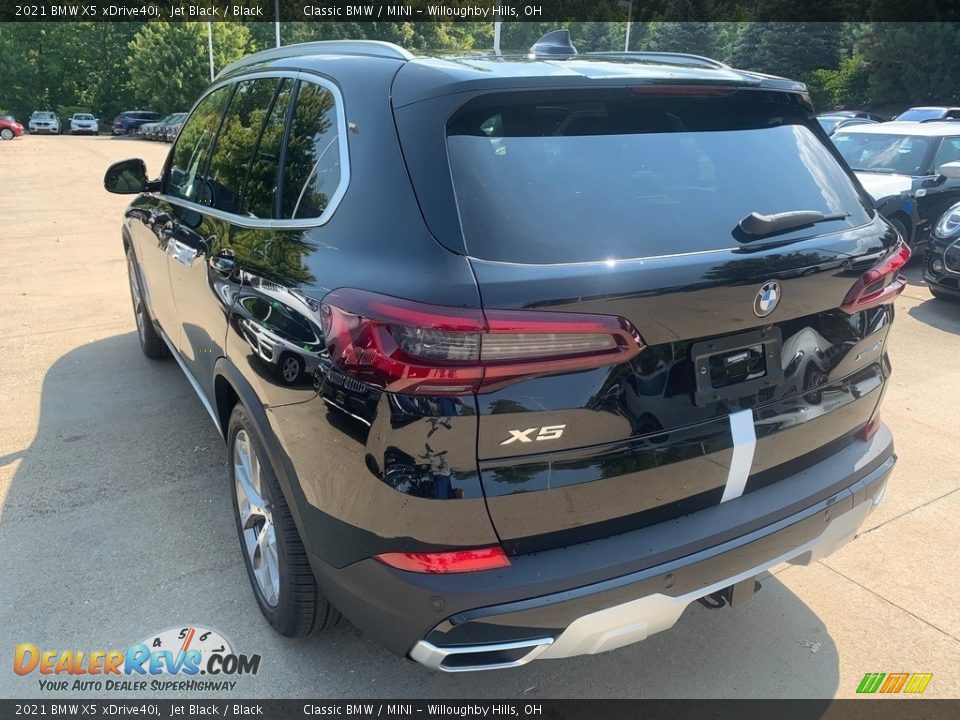 2021 BMW X5 xDrive40i Jet Black / Black Photo #2