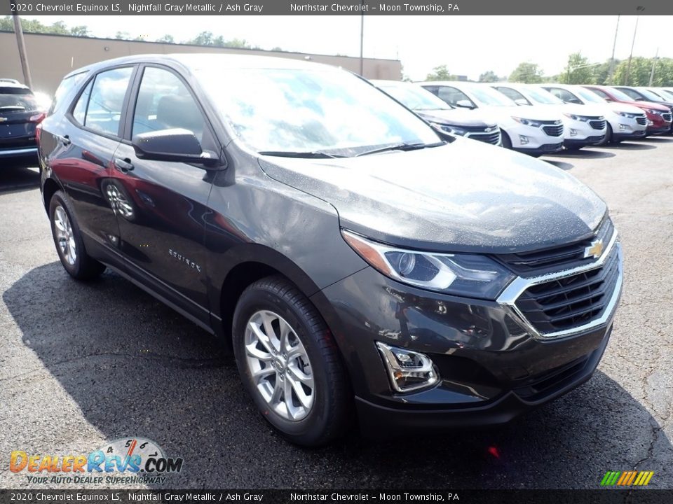 2020 Chevrolet Equinox LS Nightfall Gray Metallic / Ash Gray Photo #7