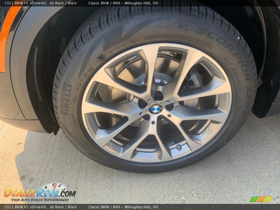 2021 BMW X5 xDrive40i Jet Black / Black Photo #5