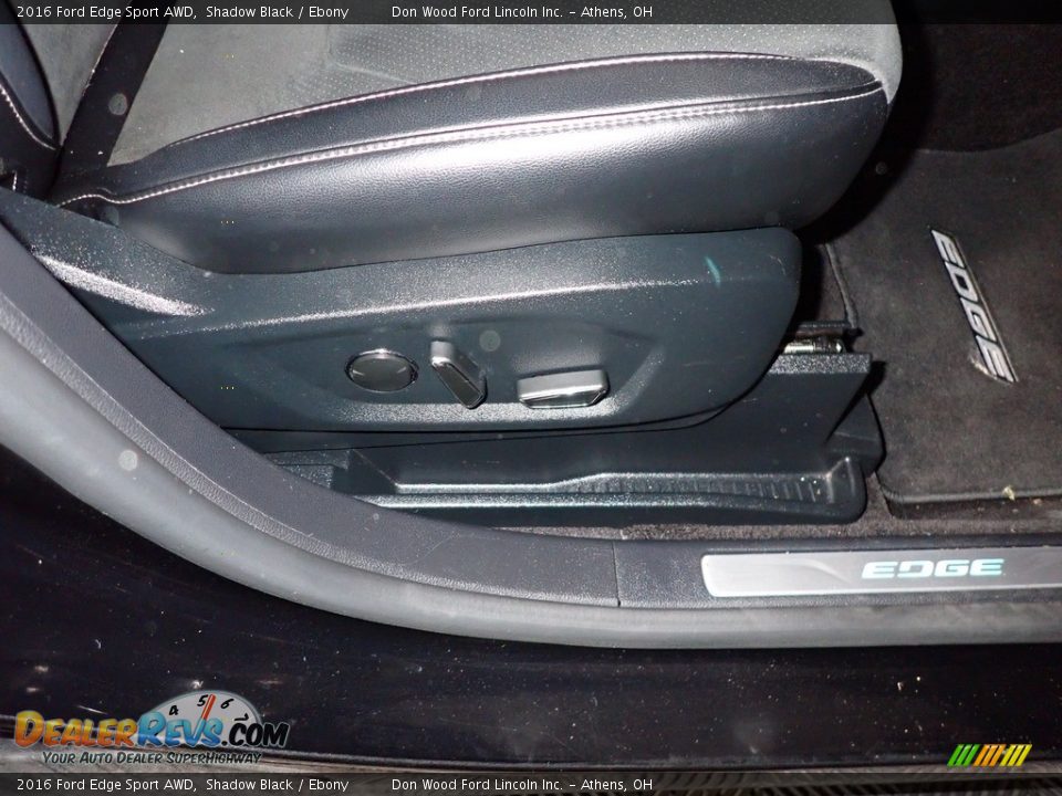 2016 Ford Edge Sport AWD Shadow Black / Ebony Photo #28