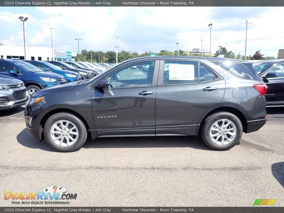 2020 Chevrolet Equinox LS Nightfall Gray Metallic / Ash Gray Photo #2