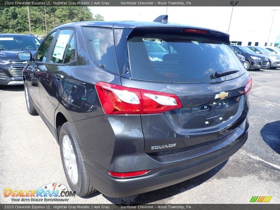 2020 Chevrolet Equinox LS Nightfall Gray Metallic / Ash Gray Photo #3