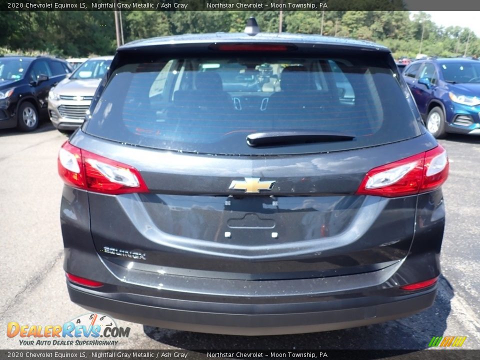 2020 Chevrolet Equinox LS Nightfall Gray Metallic / Ash Gray Photo #4