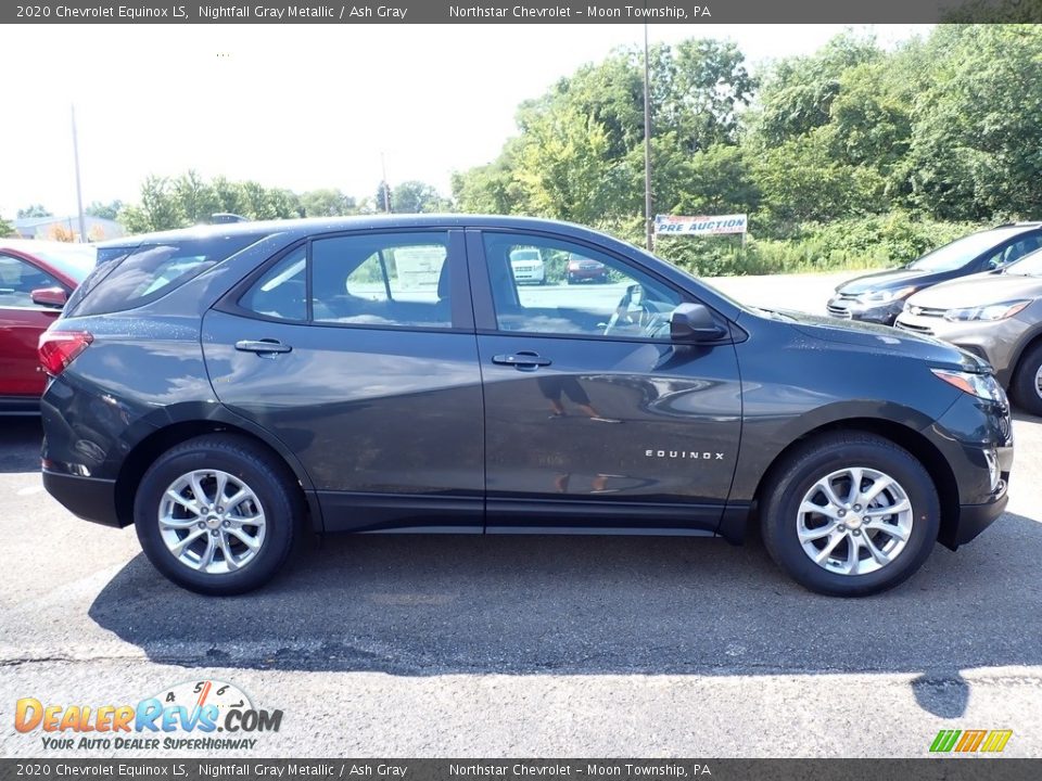 2020 Chevrolet Equinox LS Nightfall Gray Metallic / Ash Gray Photo #6