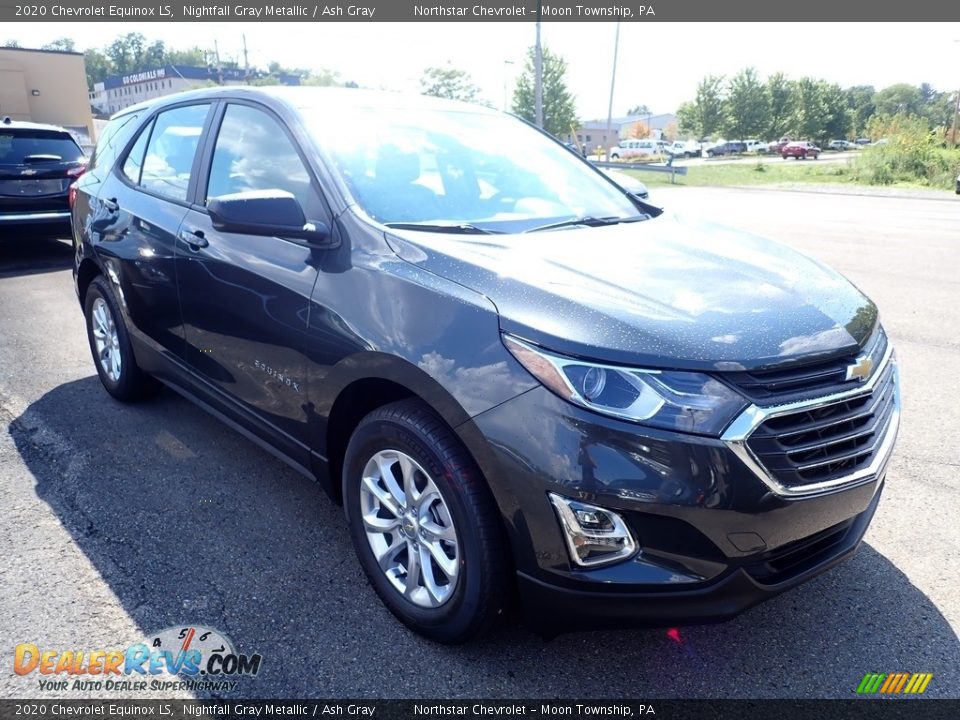 2020 Chevrolet Equinox LS Nightfall Gray Metallic / Ash Gray Photo #7