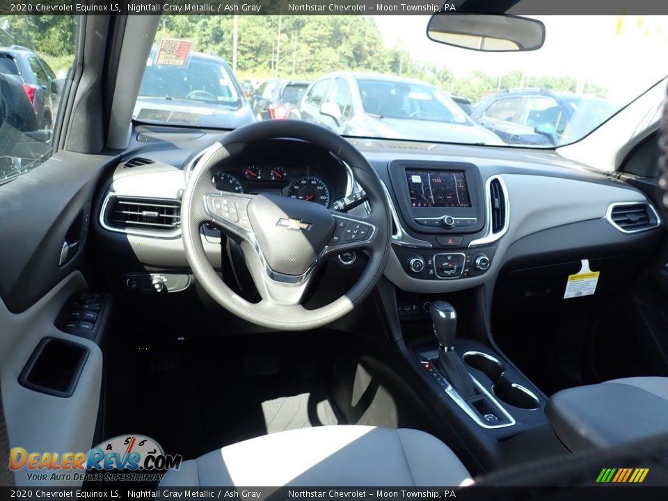 2020 Chevrolet Equinox LS Nightfall Gray Metallic / Ash Gray Photo #12