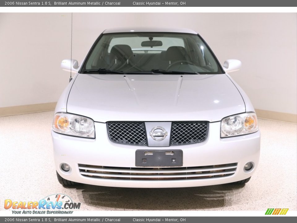 2006 Nissan Sentra 1.8 S Brilliant Aluminum Metallic / Charcoal Photo #2
