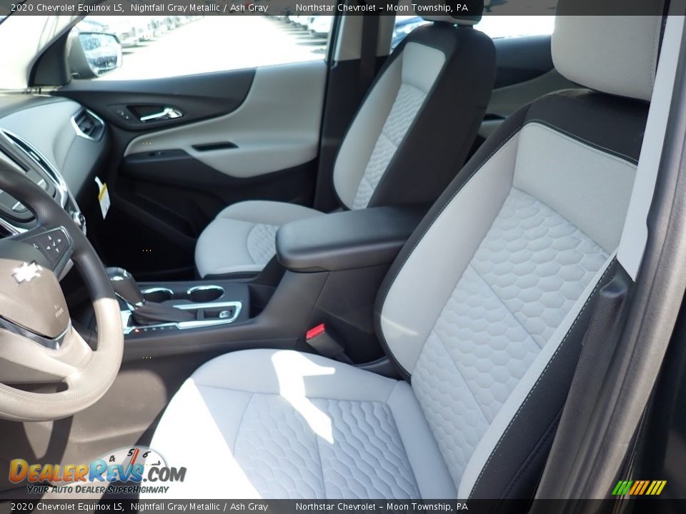 2020 Chevrolet Equinox LS Nightfall Gray Metallic / Ash Gray Photo #14