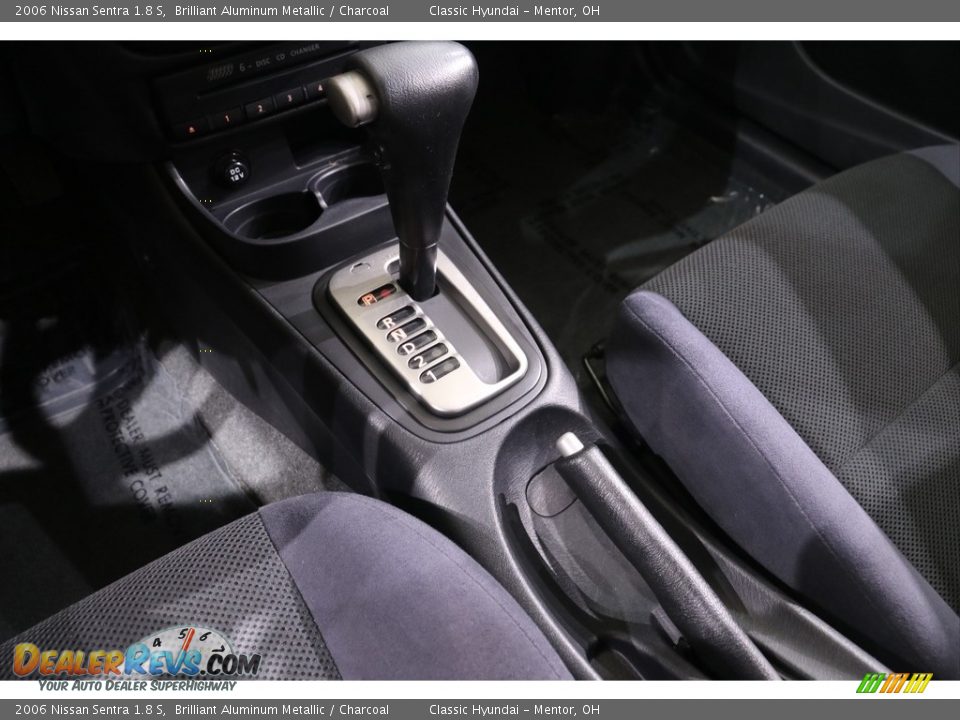2006 Nissan Sentra 1.8 S Brilliant Aluminum Metallic / Charcoal Photo #11