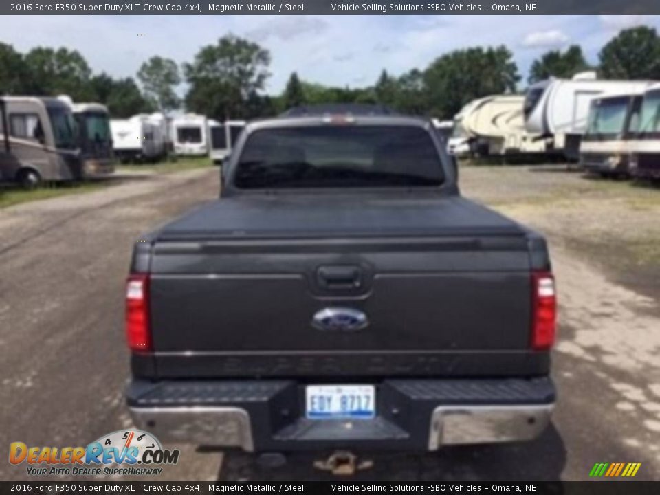 2016 Ford F350 Super Duty XLT Crew Cab 4x4 Magnetic Metallic / Steel Photo #6