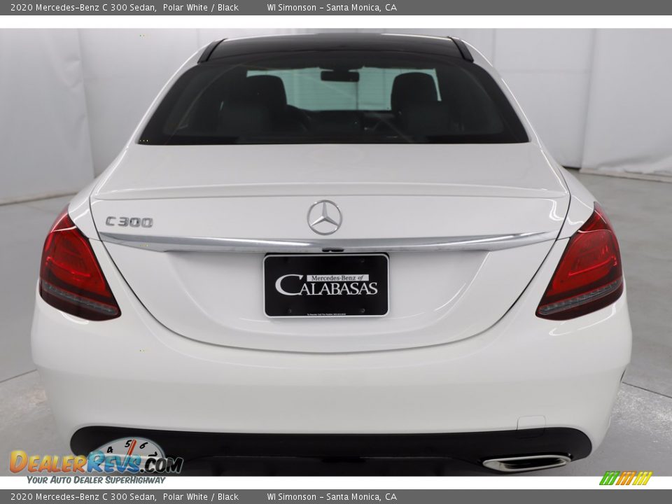 2020 Mercedes-Benz C 300 Sedan Polar White / Black Photo #4