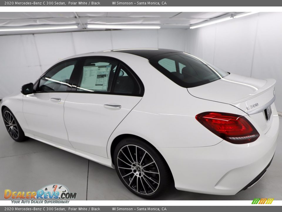 2020 Mercedes-Benz C 300 Sedan Polar White / Black Photo #5