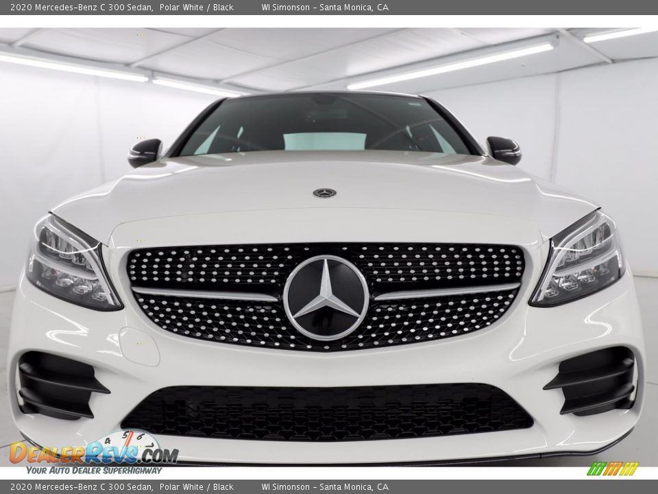 2020 Mercedes-Benz C 300 Sedan Polar White / Black Photo #7