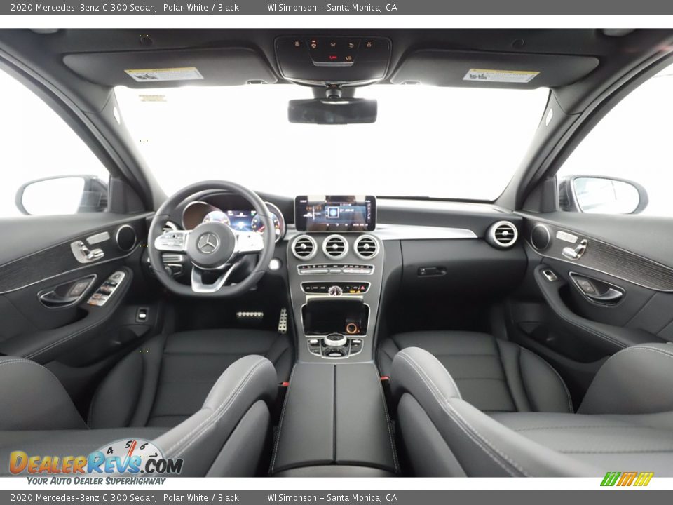 2020 Mercedes-Benz C 300 Sedan Polar White / Black Photo #10