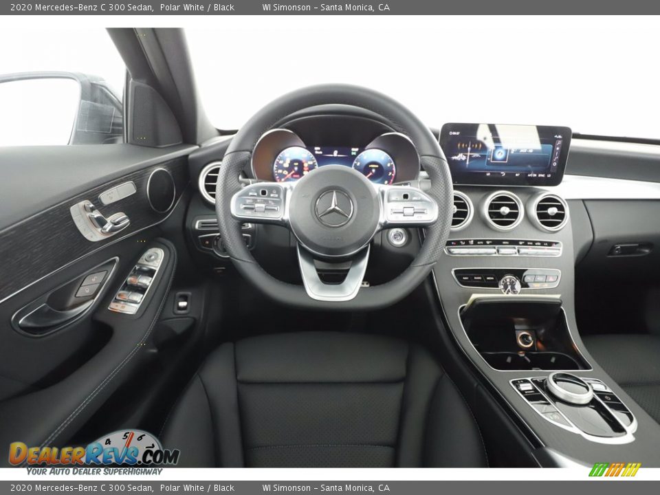 2020 Mercedes-Benz C 300 Sedan Polar White / Black Photo #11