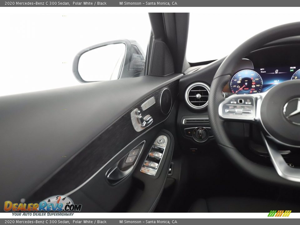 2020 Mercedes-Benz C 300 Sedan Polar White / Black Photo #12