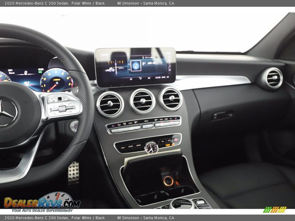 2020 Mercedes-Benz C 300 Sedan Polar White / Black Photo #13