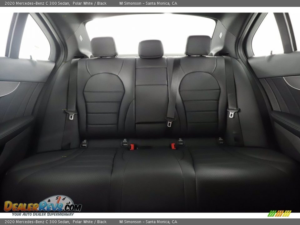 2020 Mercedes-Benz C 300 Sedan Polar White / Black Photo #16
