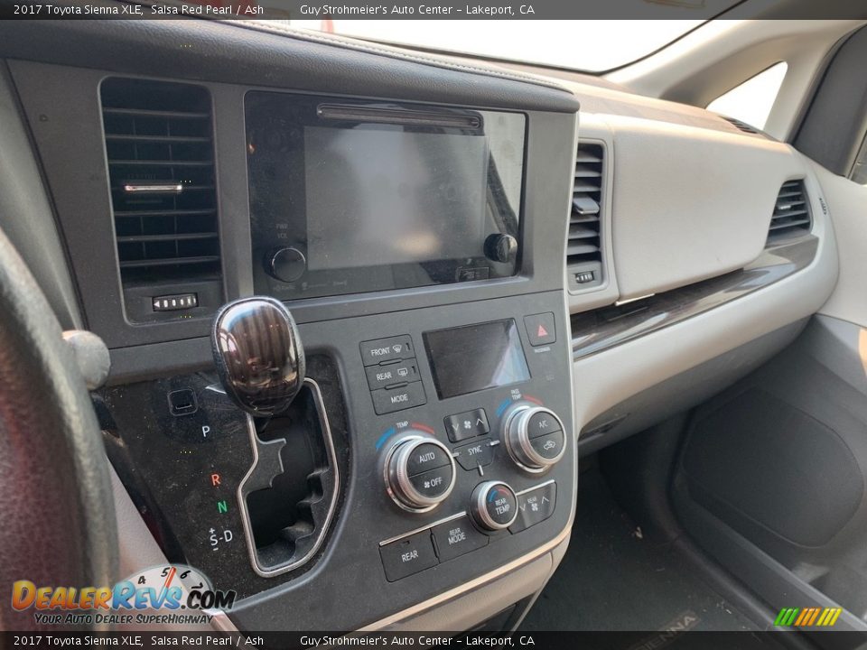 2017 Toyota Sienna XLE Salsa Red Pearl / Ash Photo #6