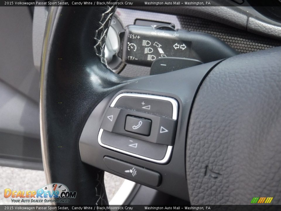 2015 Volkswagen Passat Sport Sedan Steering Wheel Photo #7