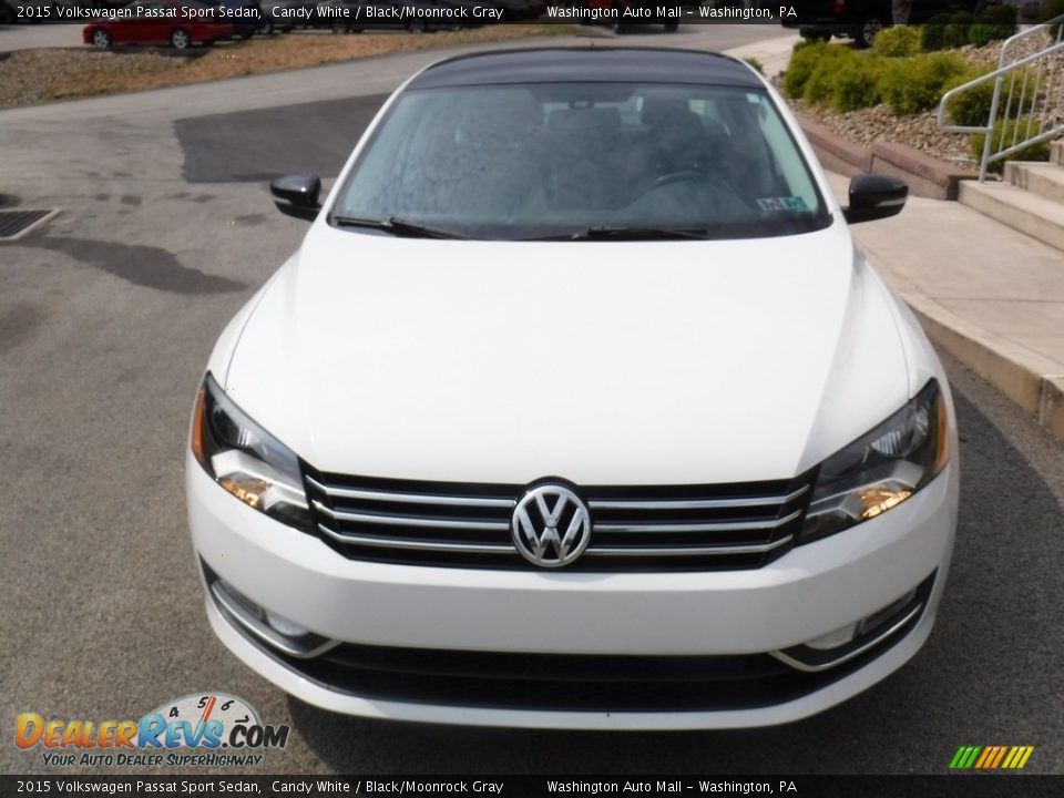 2015 Volkswagen Passat Sport Sedan Candy White / Black/Moonrock Gray Photo #11