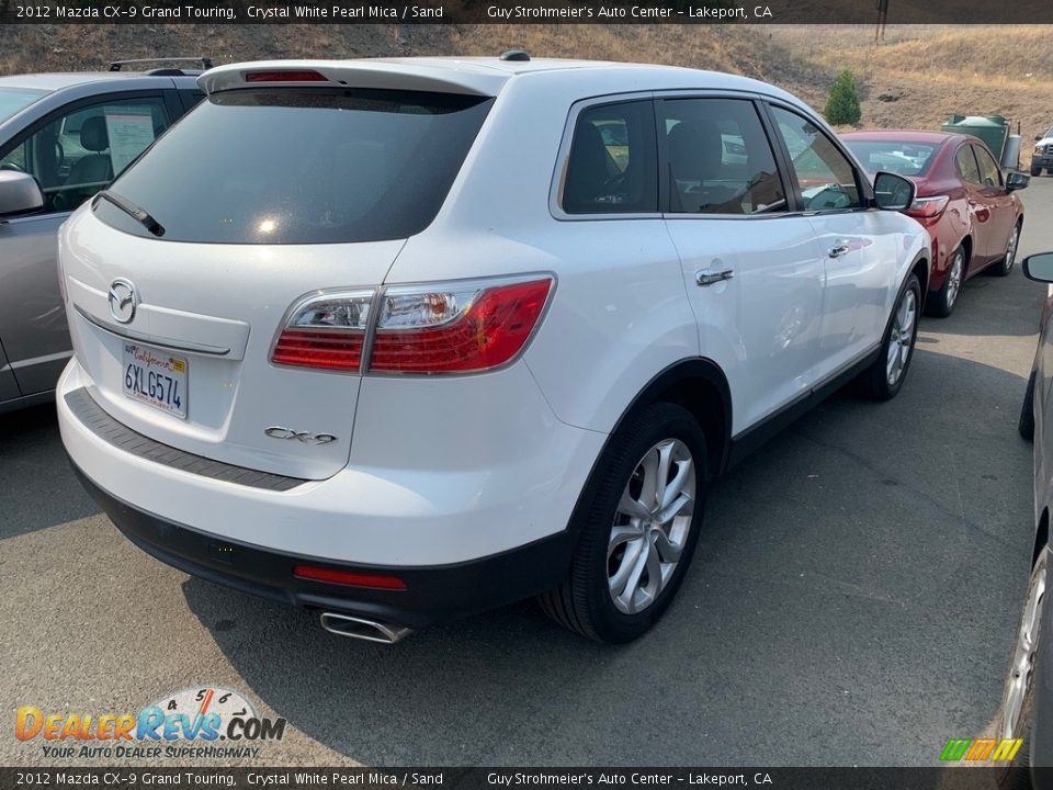 Crystal White Pearl Mica 2012 Mazda CX-9 Grand Touring Photo #2