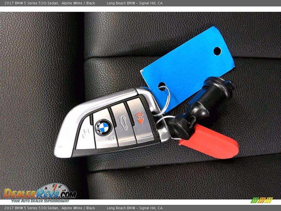 2017 BMW 5 Series 530i Sedan Alpine White / Black Photo #11