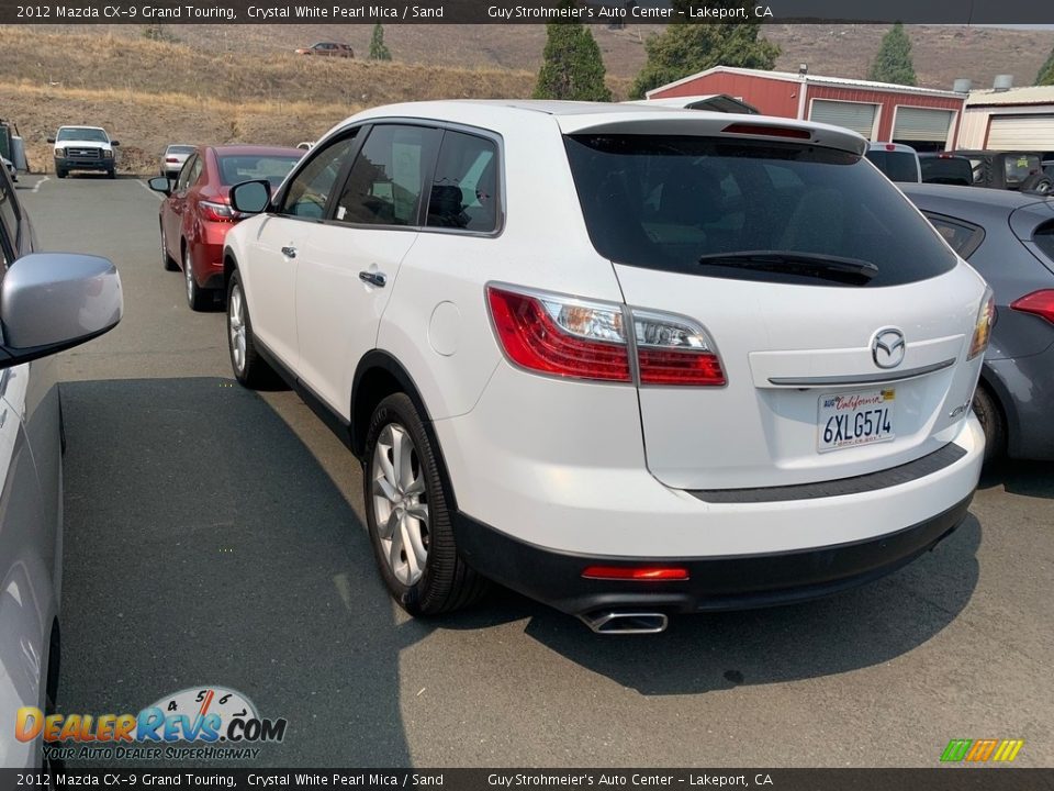 Crystal White Pearl Mica 2012 Mazda CX-9 Grand Touring Photo #3