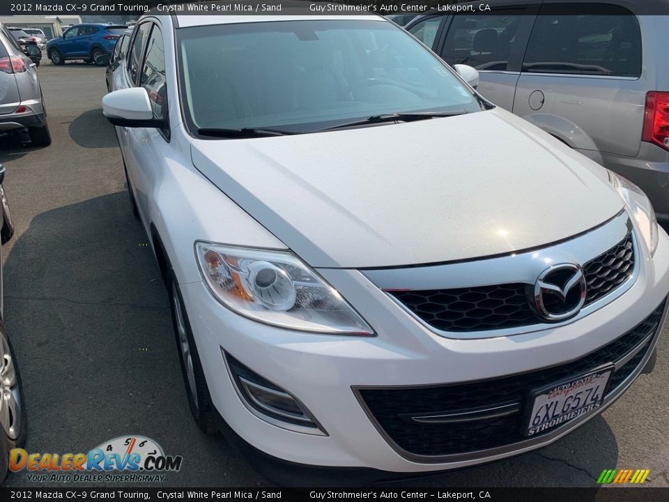 Crystal White Pearl Mica 2012 Mazda CX-9 Grand Touring Photo #4