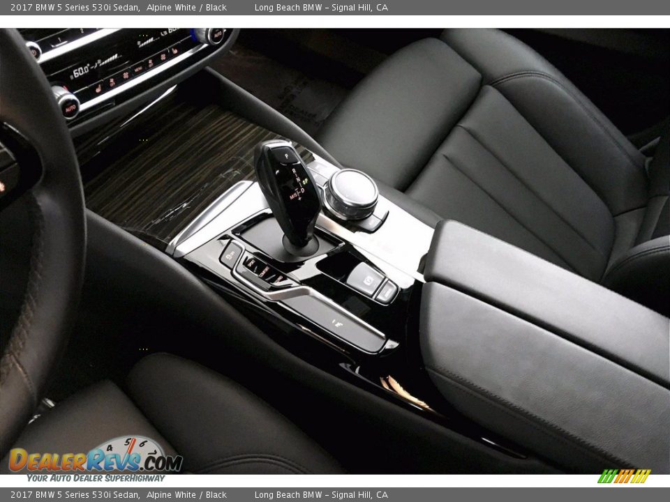 2017 BMW 5 Series 530i Sedan Alpine White / Black Photo #16