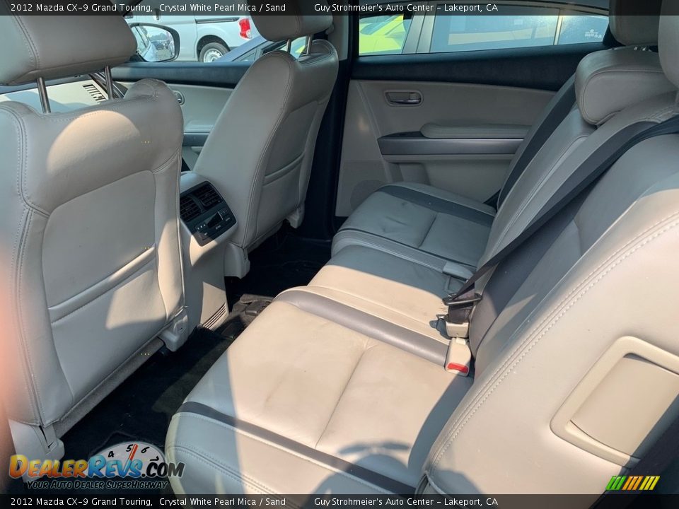 Rear Seat of 2012 Mazda CX-9 Grand Touring Photo #14