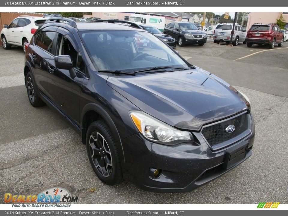 2014 Subaru XV Crosstrek 2.0i Premium Desert Khaki / Black Photo #3