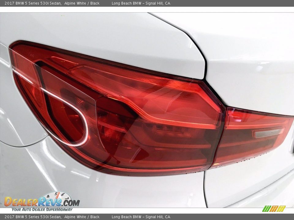 2017 BMW 5 Series 530i Sedan Alpine White / Black Photo #27