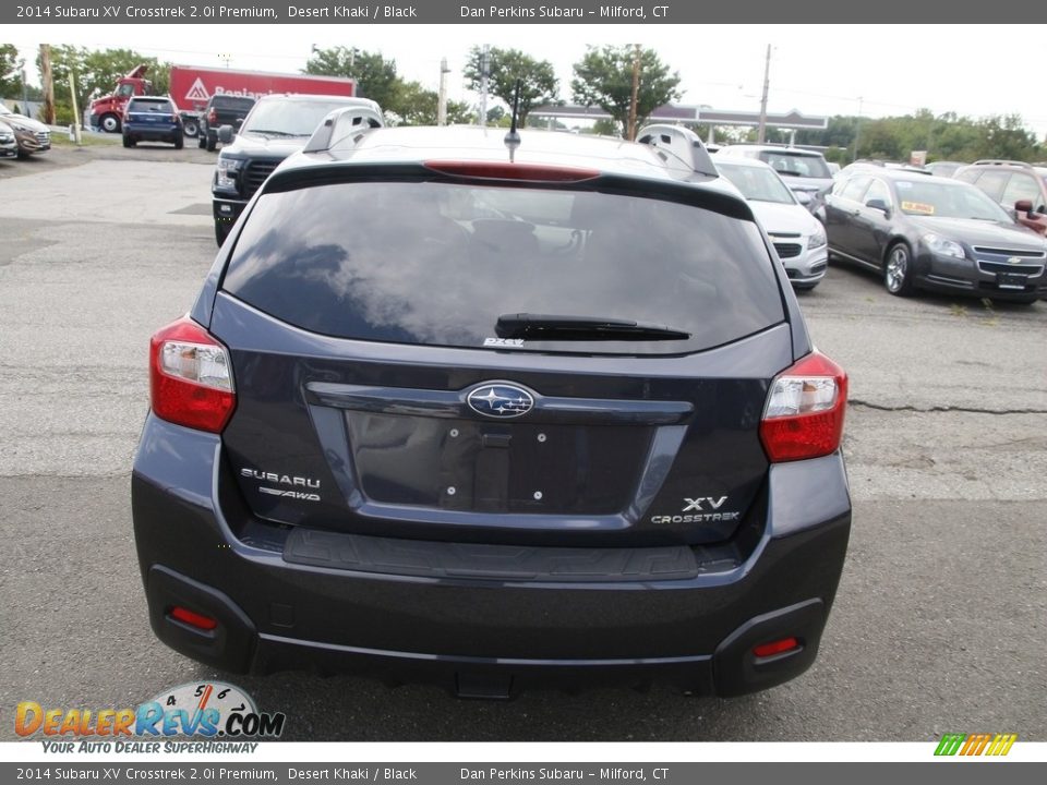 2014 Subaru XV Crosstrek 2.0i Premium Desert Khaki / Black Photo #6