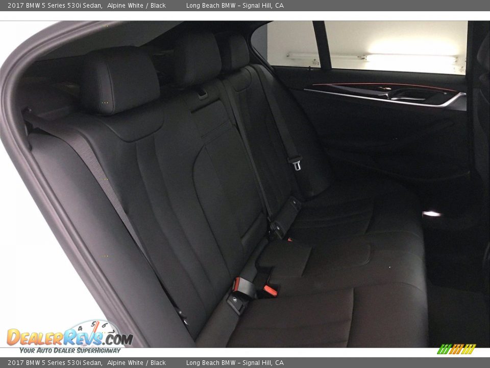 2017 BMW 5 Series 530i Sedan Alpine White / Black Photo #29