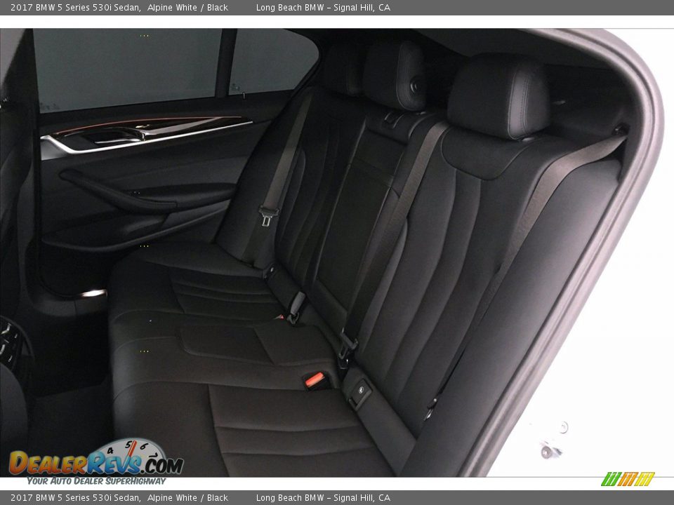2017 BMW 5 Series 530i Sedan Alpine White / Black Photo #30