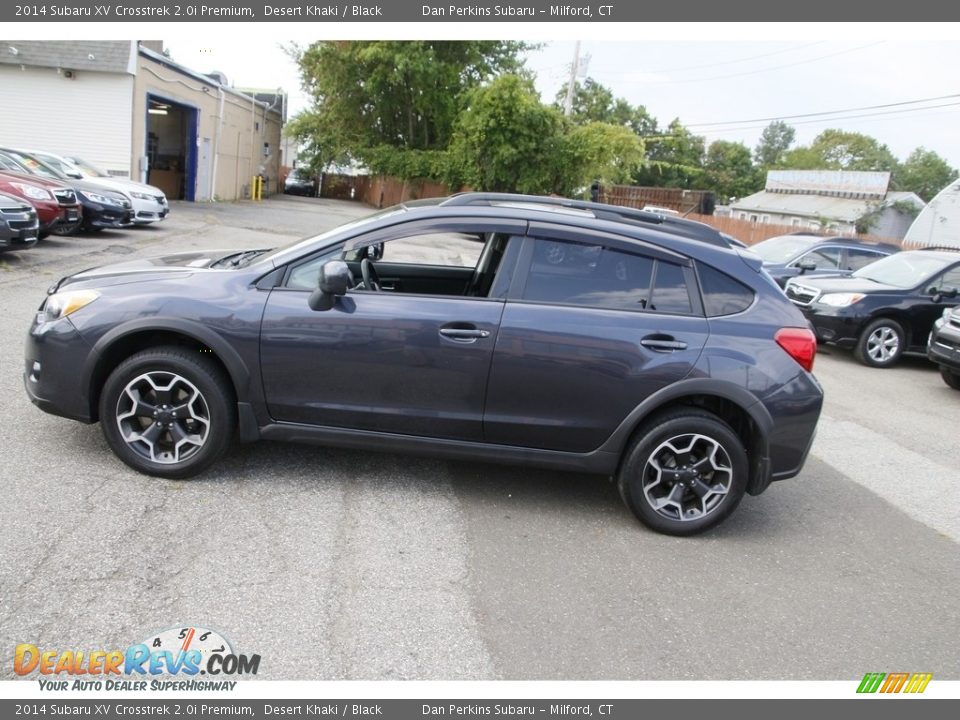 2014 Subaru XV Crosstrek 2.0i Premium Desert Khaki / Black Photo #8