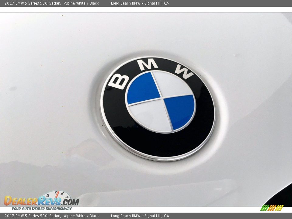 2017 BMW 5 Series 530i Sedan Alpine White / Black Photo #33