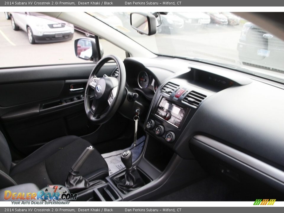 2014 Subaru XV Crosstrek 2.0i Premium Desert Khaki / Black Photo #15
