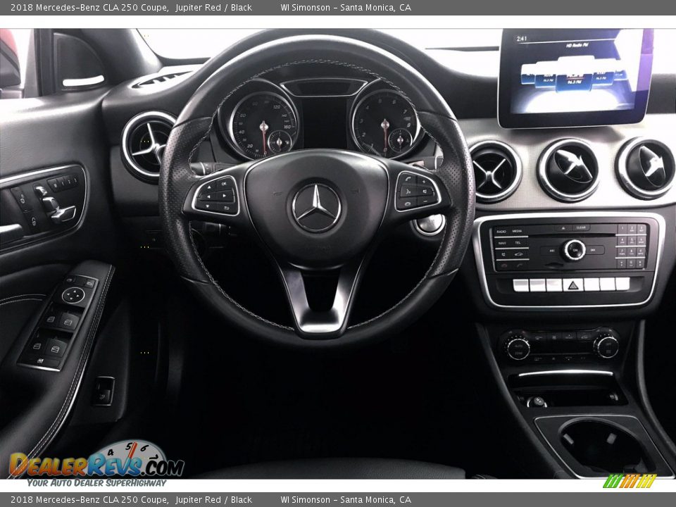 2018 Mercedes-Benz CLA 250 Coupe Jupiter Red / Black Photo #4