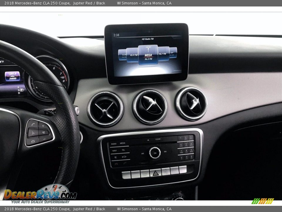 2018 Mercedes-Benz CLA 250 Coupe Jupiter Red / Black Photo #5