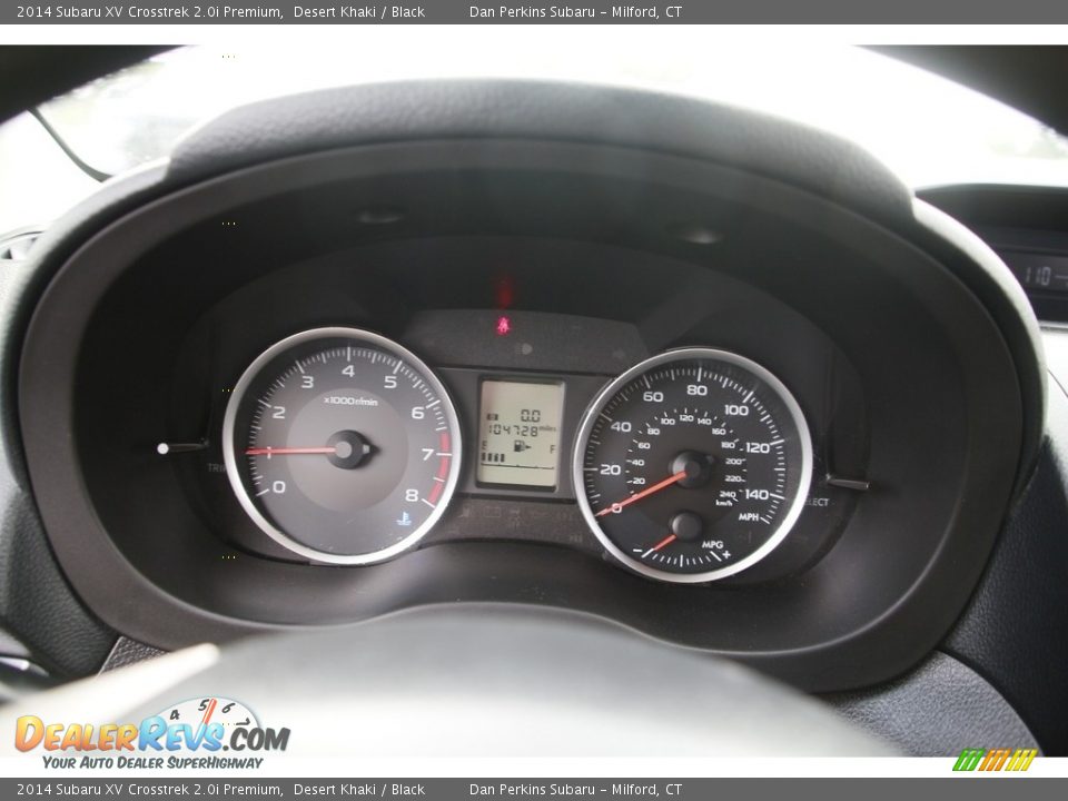 2014 Subaru XV Crosstrek 2.0i Premium Desert Khaki / Black Photo #17