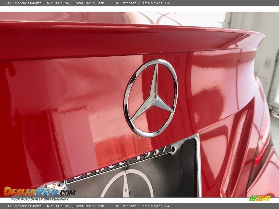 2018 Mercedes-Benz CLA 250 Coupe Jupiter Red / Black Photo #7
