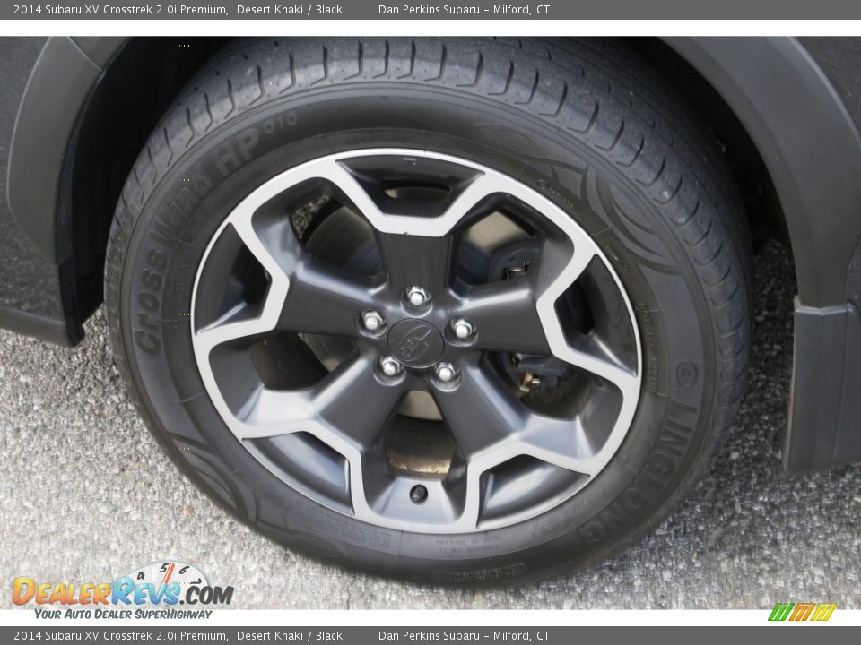 2014 Subaru XV Crosstrek 2.0i Premium Desert Khaki / Black Photo #20