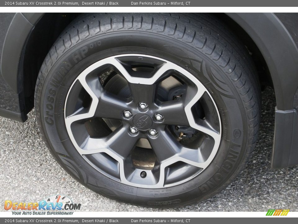 2014 Subaru XV Crosstrek 2.0i Premium Desert Khaki / Black Photo #21