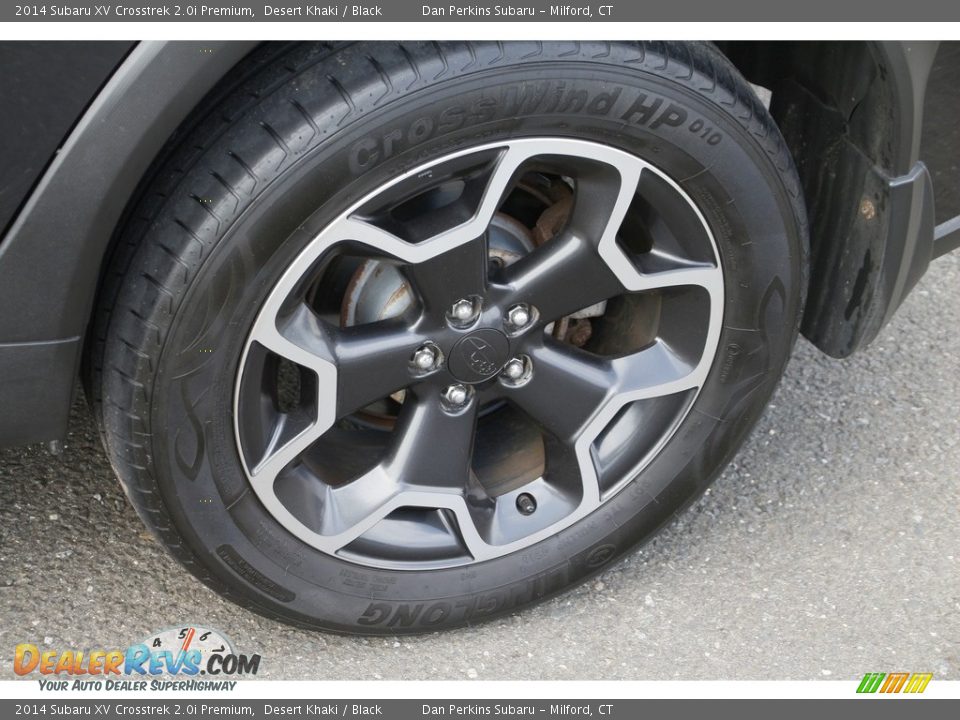 2014 Subaru XV Crosstrek 2.0i Premium Desert Khaki / Black Photo #22