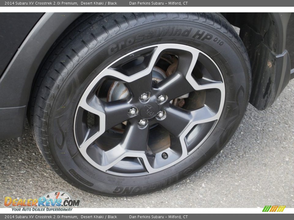2014 Subaru XV Crosstrek 2.0i Premium Desert Khaki / Black Photo #23